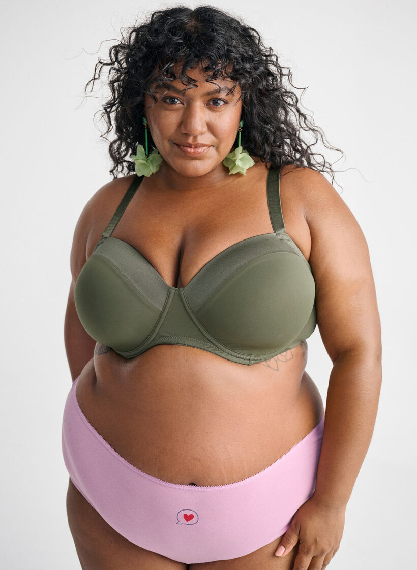 7-pack culottes hipster taille classique, Violet, Image image number 0