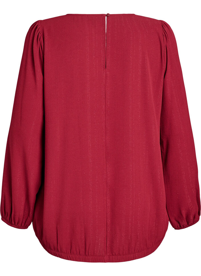 Blouse avec des paillettes, Bordeaux fonc&eacute;, Packshot image number 1