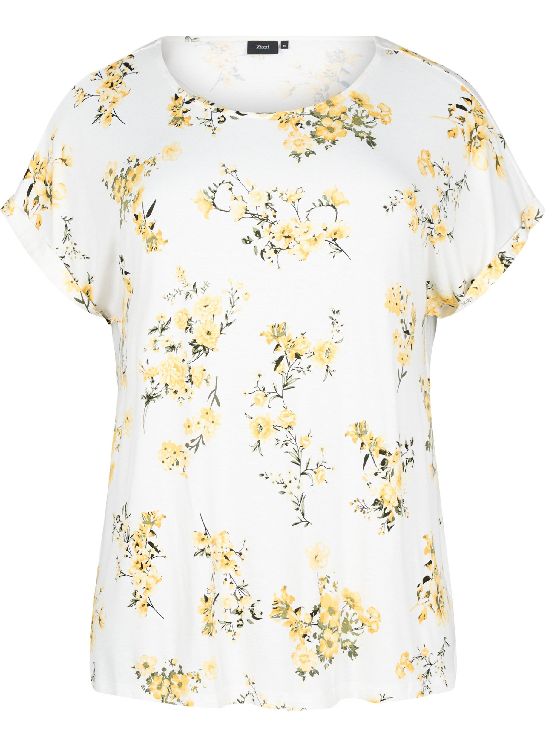 T-Shirt mit floralem Print