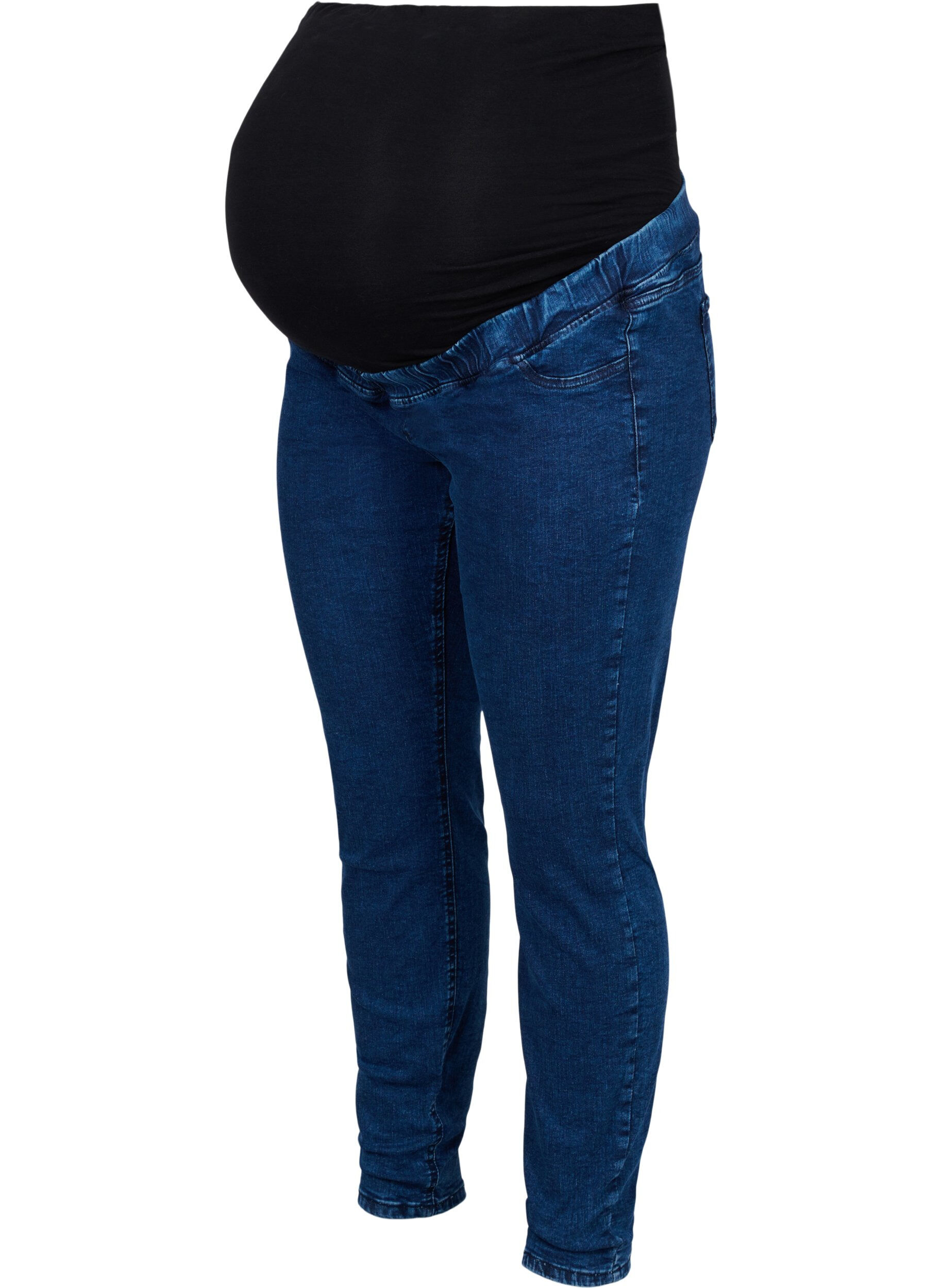 Zizzi Umstands-Jeggings mit Taschen hinten, Dark blue, Packshot image number 0
