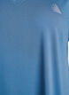 T-shirt de sport &agrave; manches courtes et col en V, Bleu p&eacute;trole, Packshot image number 2