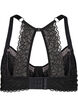 Soutien-gorge à armatures avec dentelle, Black, Packshot image number 1