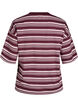 Kastiges T-Shirt mit Streifenmuster, Rot, Packshot image number 1