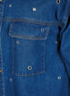 Jeansbluse mit Ösen, Blau, Packshot image number 3