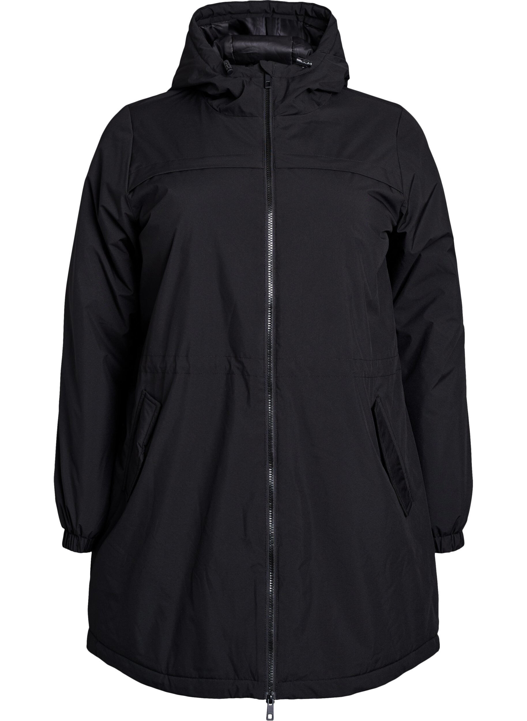 Leichter gepolsterter Parka mit Kapuze