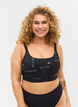 Bikinitop mit Print, Logo Print, Model image number 0