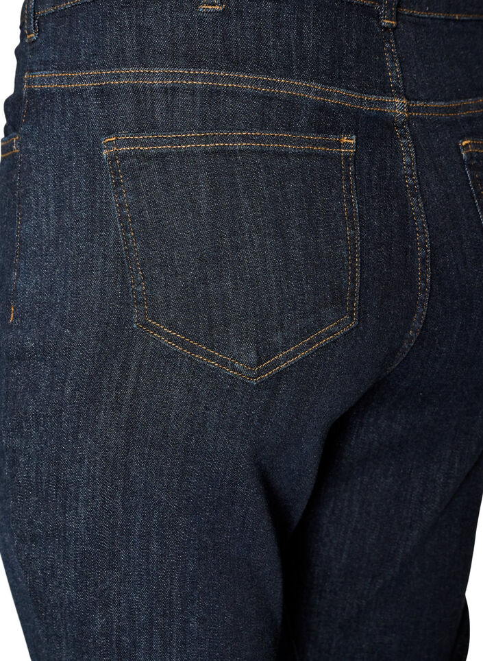 Ellen Bootcut-Jeans mit hoher Taille, Blau, Packshot image number 3