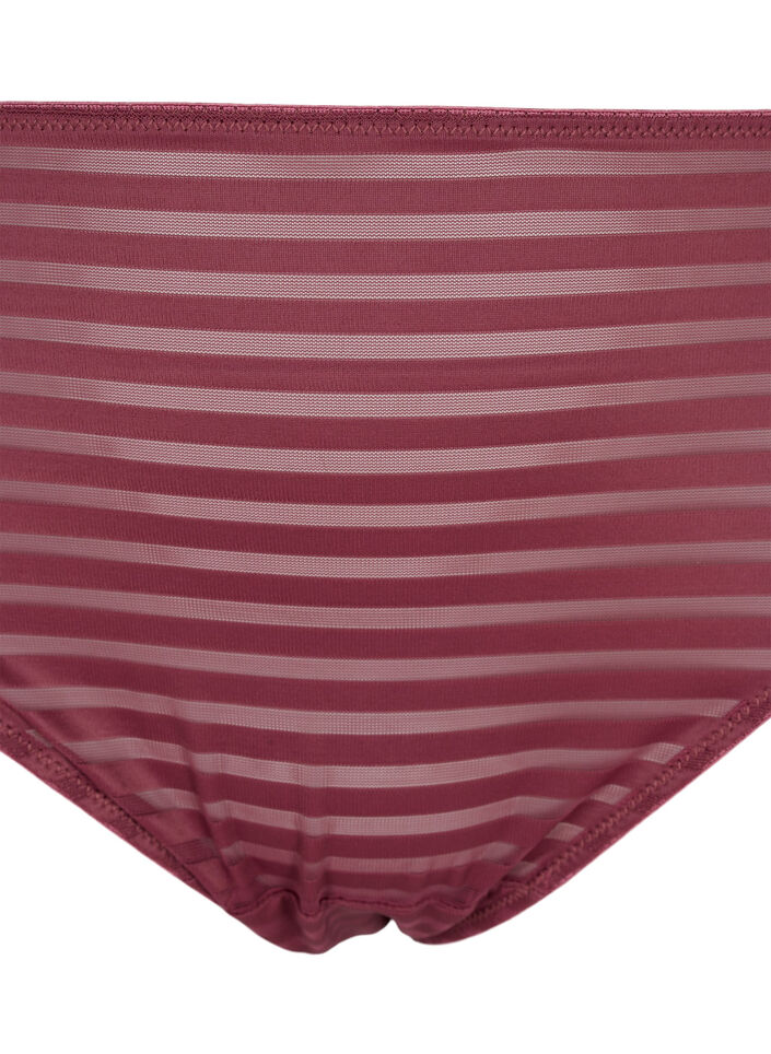 culotte tai rayé à taille régulière, Nocturne ASS, Packshot image number 2