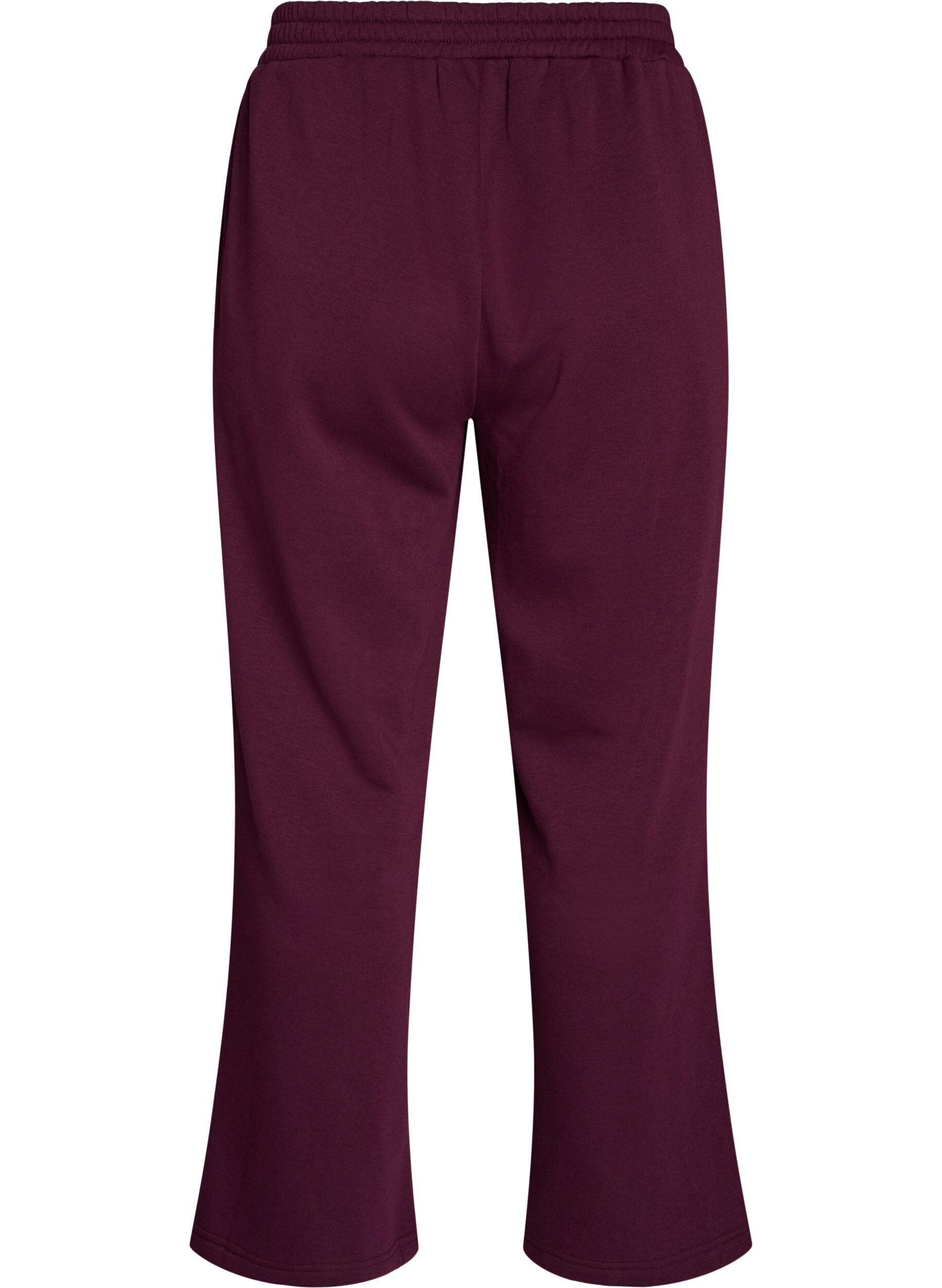 ZizziPantalon de jogging taille haute avec coupe ample, Violet, Packshot image number 1