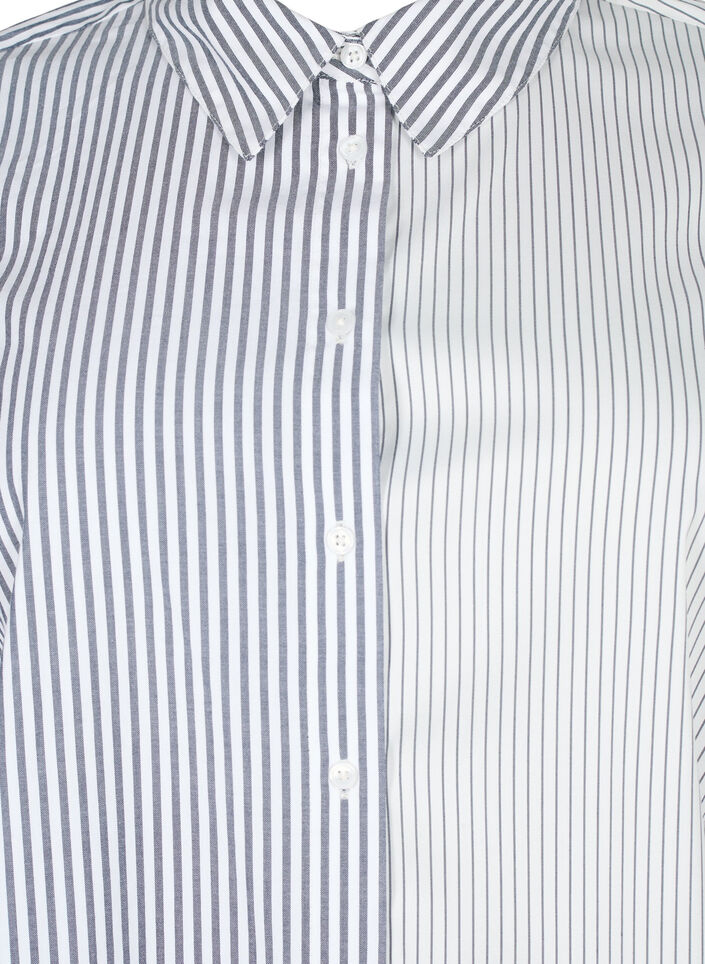 Chemise à manches longues avec rayures, Lava Smoke Stripe, Packshot image number 2