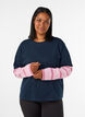 T-Shirt mit sportlichem Lagenlook, Blau, Model image number 0
