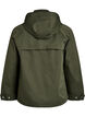 Veste courte de printemps avec capuche amovible, Vert fonc&eacute;, Packshot image number 1