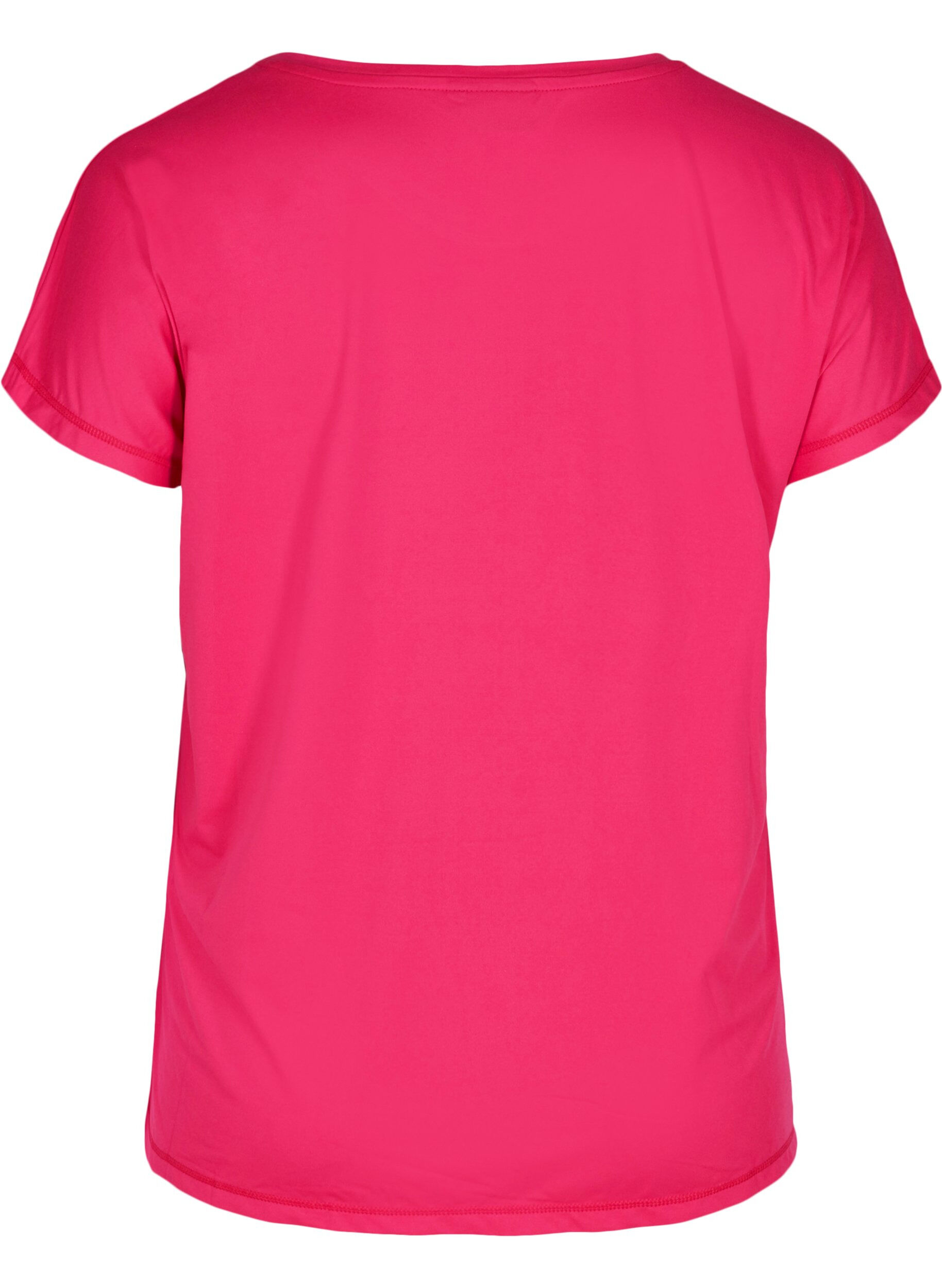 Zizzi T-shirt basique, Rose, Packshot image number 1