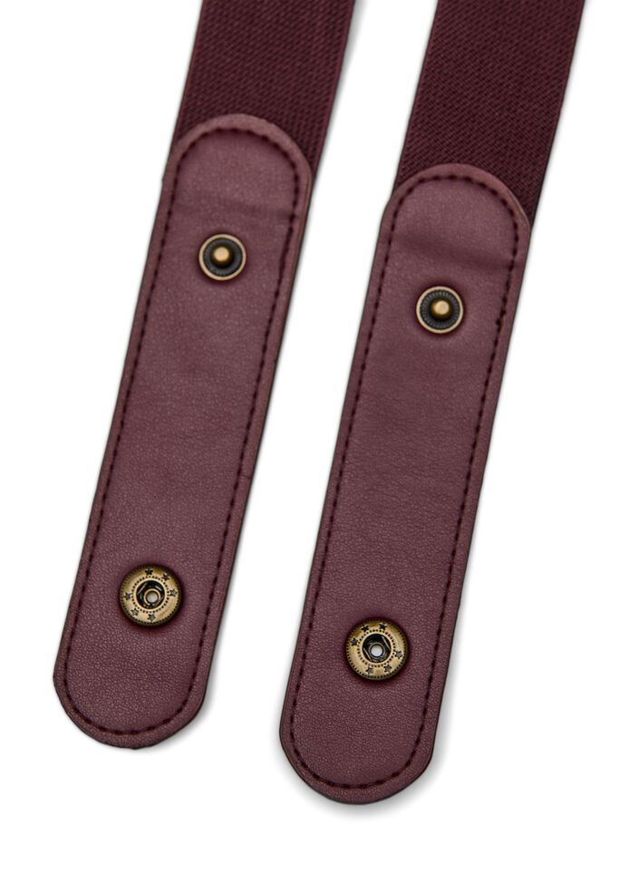 Elastischer G&uuml;rtel, Rot, Packshot image number 2