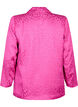Blazer jacquard ton sur ton en viscose, Rose Violet, Packshot image number 1