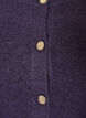 Strickjacke aus weichem Strick mit goldfarbenen Kn&ouml;pfen, Lila, Packshot image number 2