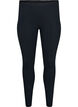 Basic Leggings mit extra L&auml;nge, Schwarz, Packshot image number 0