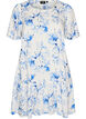 Kleid aus Viskose mit Schnittlinie, Wei&szlig;, Packshot image number 0