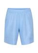 Shorts mit Taschen und hoher Taille, Blau, Packshot image number 0