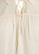 Bluse aus Seersucker mit Bindeband, Beige, Packshot image number 2