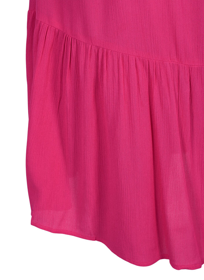Robe d'été à bretelles en viscose, Raspberry Sorbet, Packshot image number 3