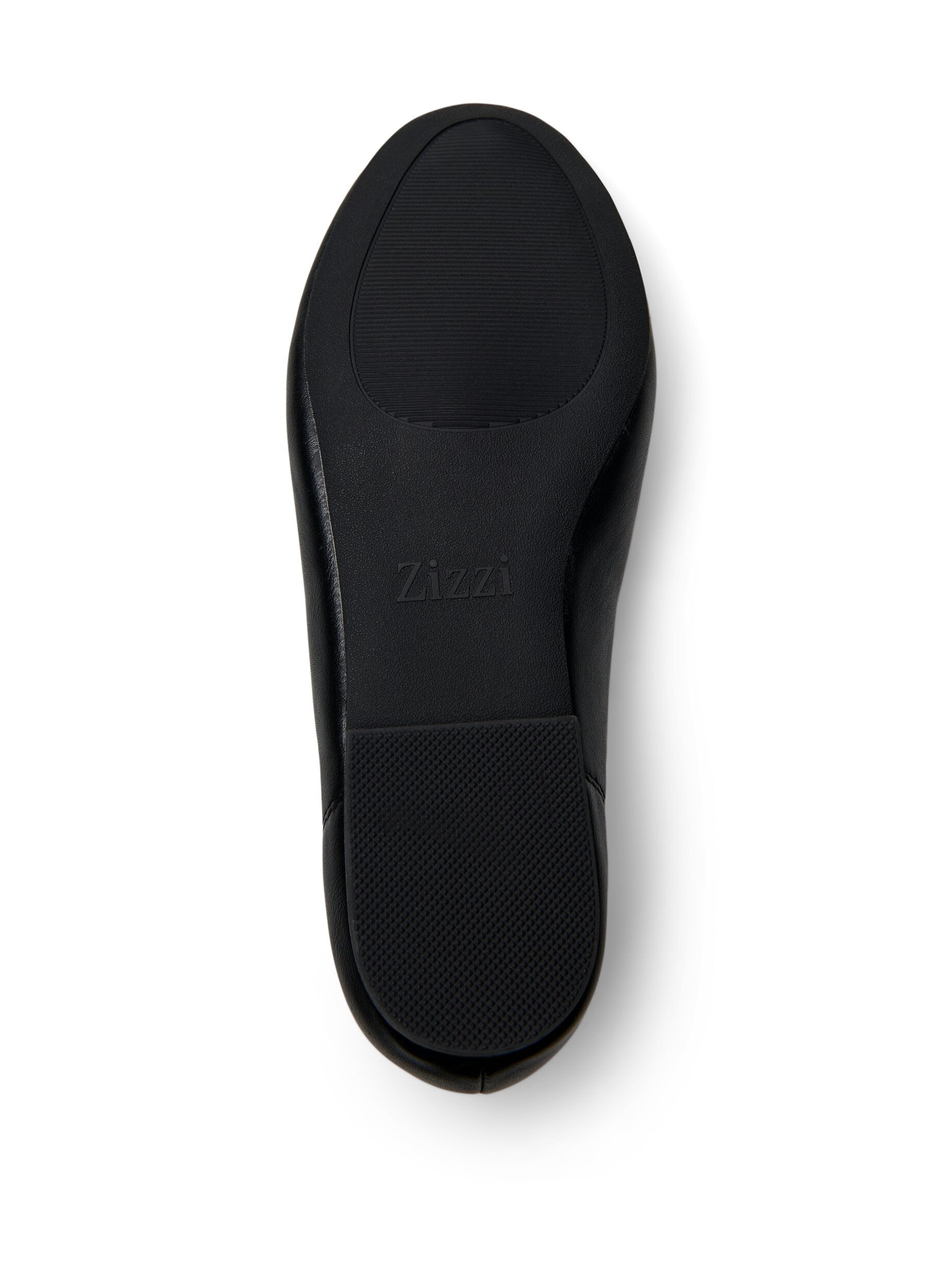 Zizzi Extra-Weite - Ballerinas mit Schleife, Schwarz, Packshot image number 4