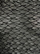 Blouse en dentelle transparente avec manches longues, Noir, Packshot image number 2