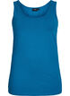 Haut uni Basic en coton, Bleu p&eacute;trole, Packshot image number 0