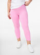 Leggings 3/4 basiques en viscose, Rose, Model image number 0