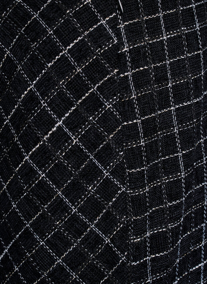 Jupe à carreaux, Noir, Packshot