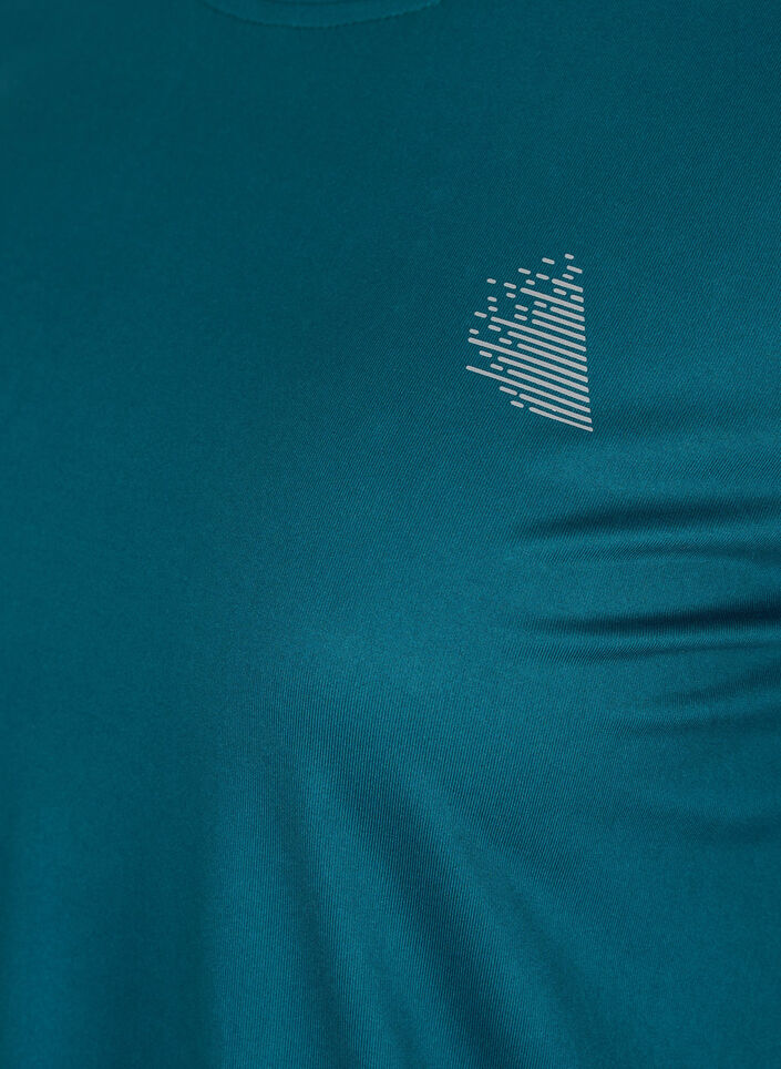 Trainingsshirt mit 3/4-&Auml;rmeln, Gr&uuml;n, Packshot image number 2
