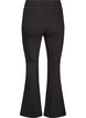 Hoch taillierte Jeans mit Bootcut, Schwarz, Packshot image number 1