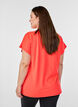Einfarbiges Trainings-T-Shirt, Orange, Model image number 2