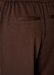 Lockere Hose aus Jersey mit hoher Taille, Braun, Packshot image number 3