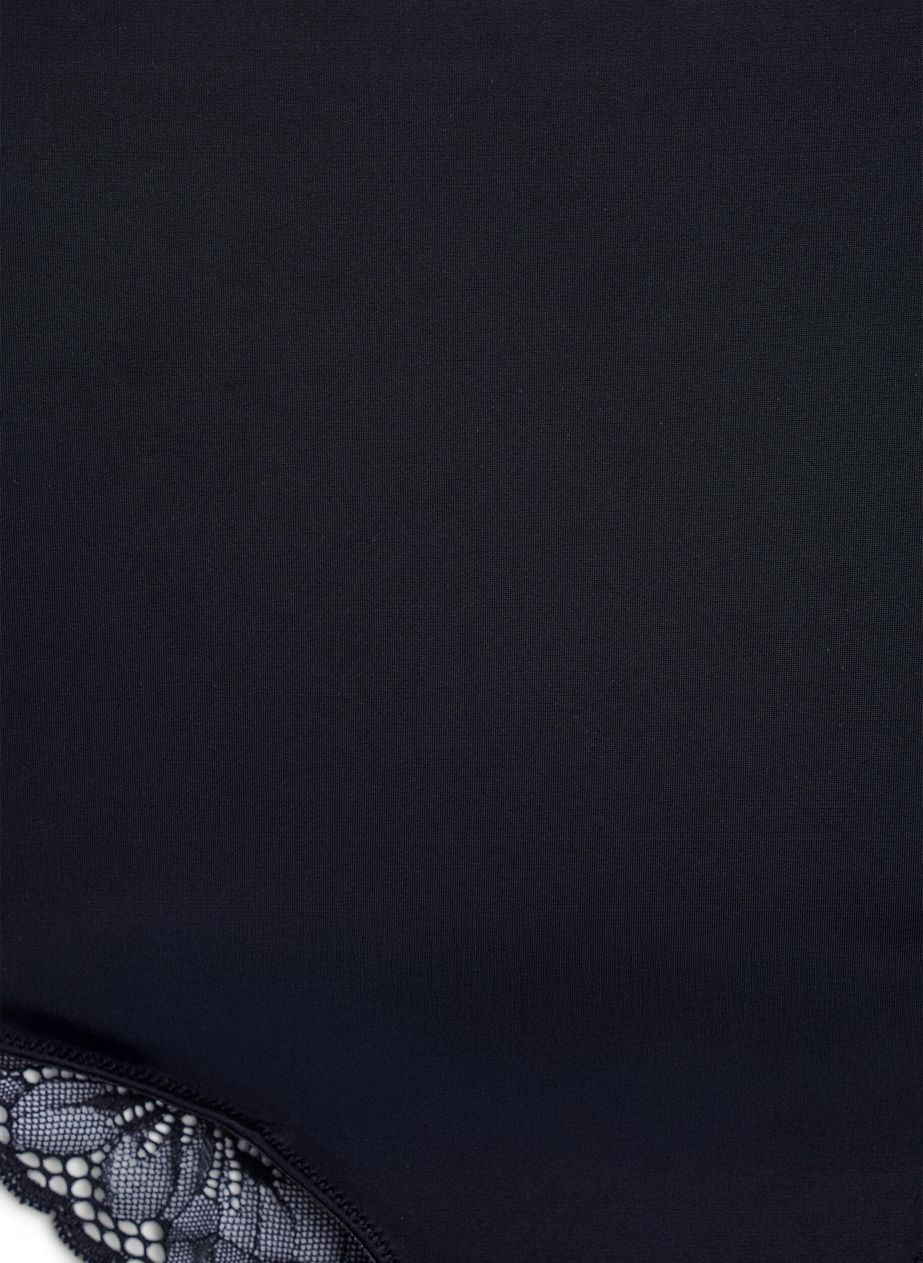 Zizzi Shaping-Slip aus Mikrofaser mit superhohem Bund, Schwarz, Packshot image number 2