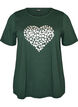 T-shirt imprim&eacute;, Vert, Packshot image number 0