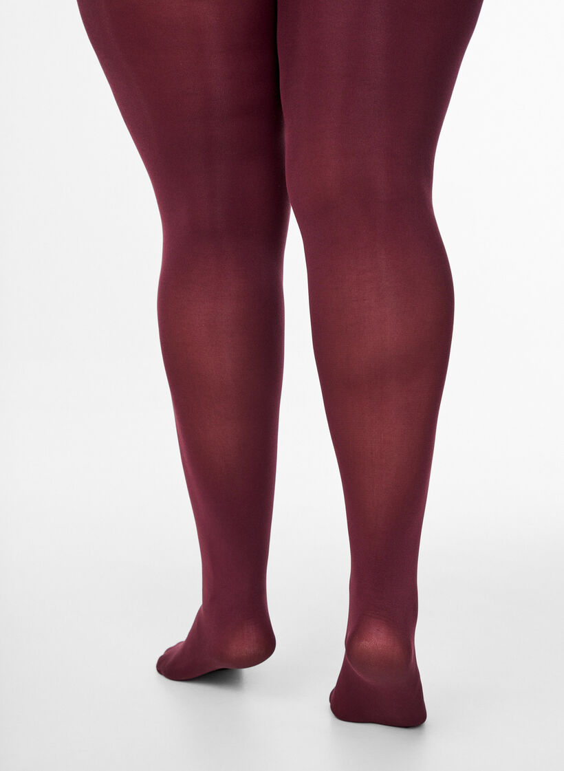 Collants 100 deniers, Bordeaux, Model image number 1