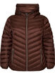 Veste l&eacute;g&egrave;re &agrave; capuche, Marron, Packshot image number 0