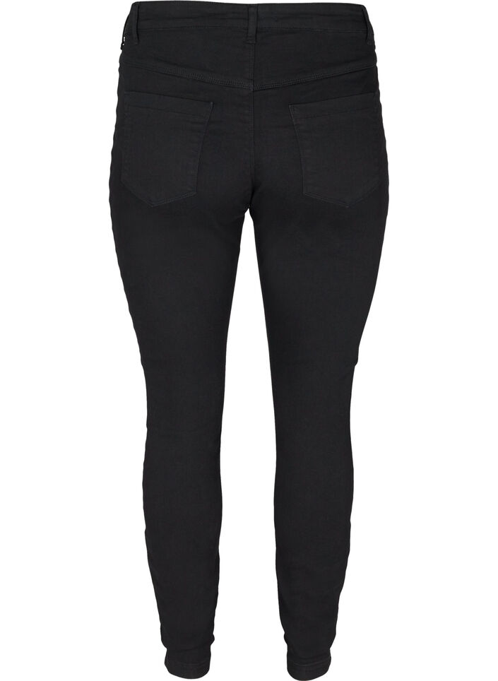 Jeggings aus Baumwollmischung, Black, Packshot image number 1