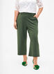 Pantalon 7/8 coupe ample, Vert, Model image number 2