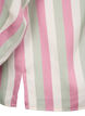 Gestreiftes Hemd aus  Satin, Rose Stripe, Packshot image number 4