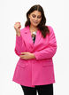 Klassischer Blazer mit Knopfverschluss, Pink Yarrow, Model image number 0