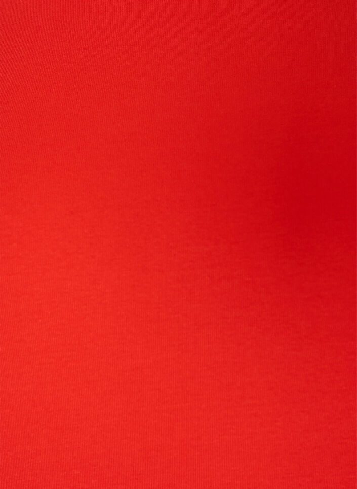 Langarm-Basic-T-Shirt mit Rundhalsausschnitt, Rot, Packshot image number 2