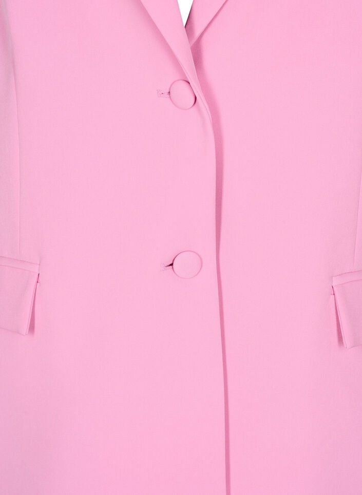 Blazer classique avec fermeture boutonnée, Rose, Packshot image number 3