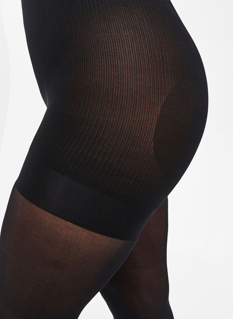 Strumpfhose 40 denier mit Push-up, Schwarz, Model image number 2