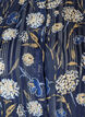 Gemusterte Bluse mit Stehkragen und 3/4-&Auml;rmeln, Blau, Packshot image number 2