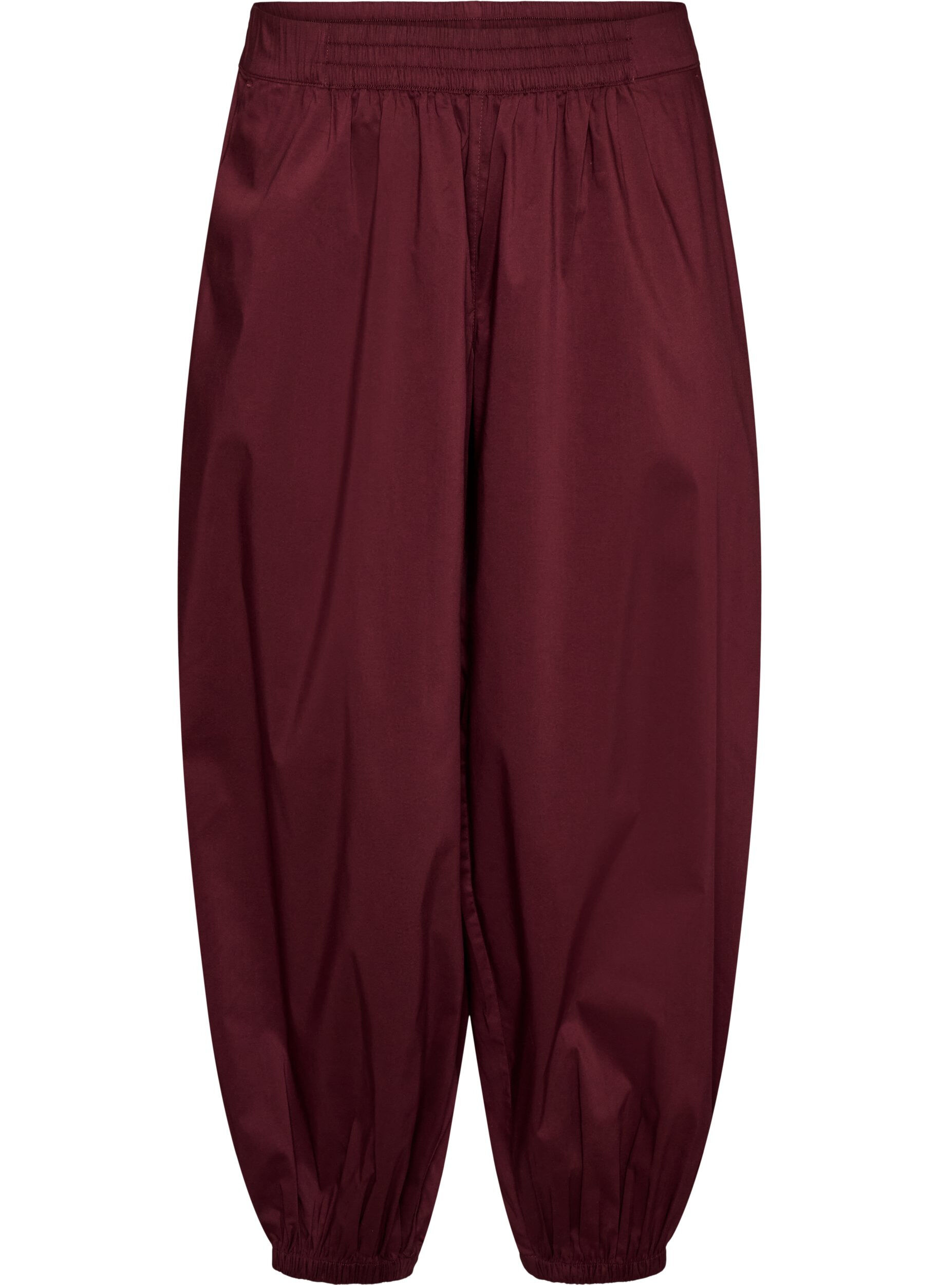 Ballonhose mit Taschen und elastischem Bund
