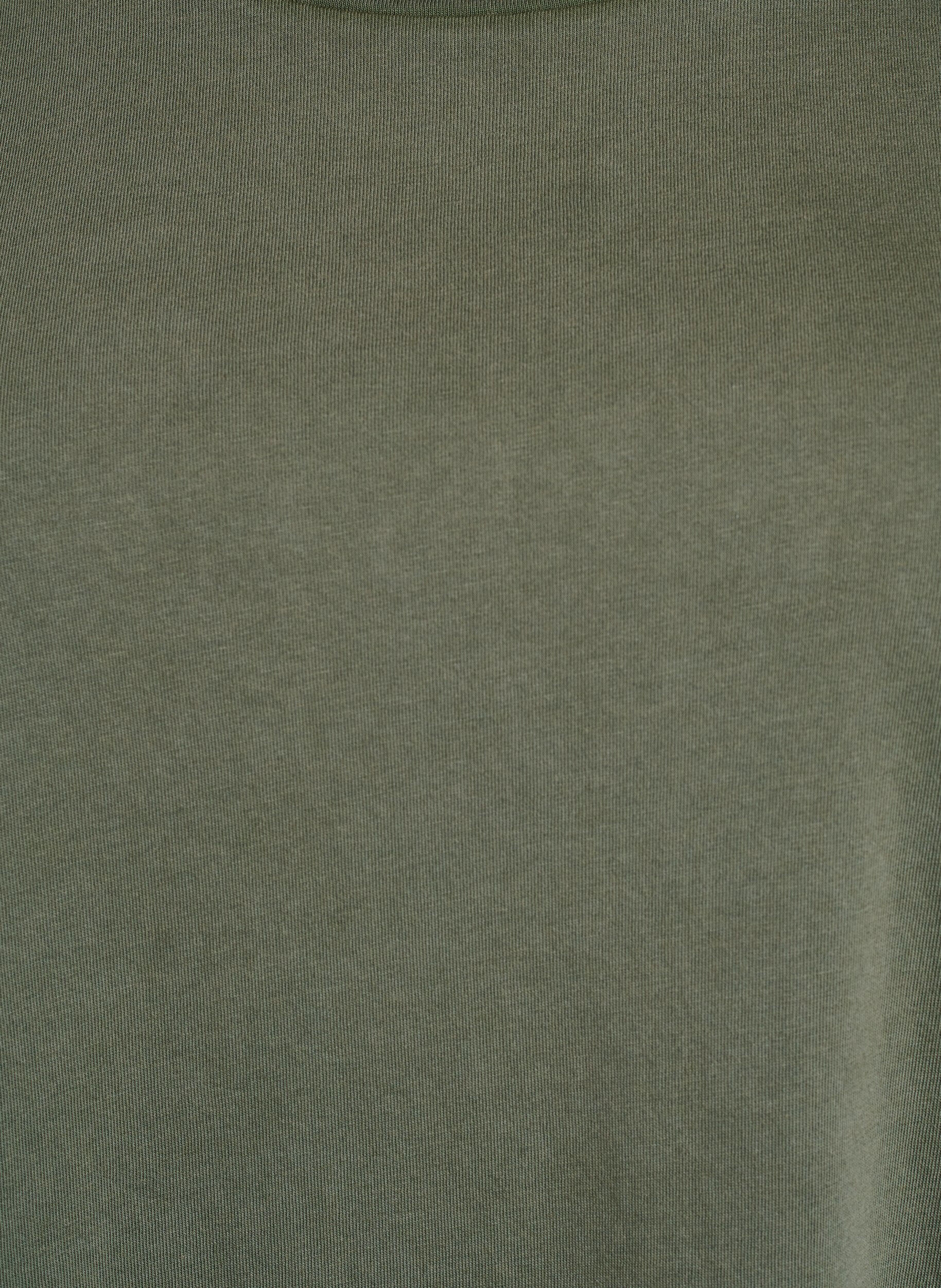 Zizzi Kurzes Kleid in A-Linie mit gewaschenem Look, Gr&uuml;n, Packshot image number 2