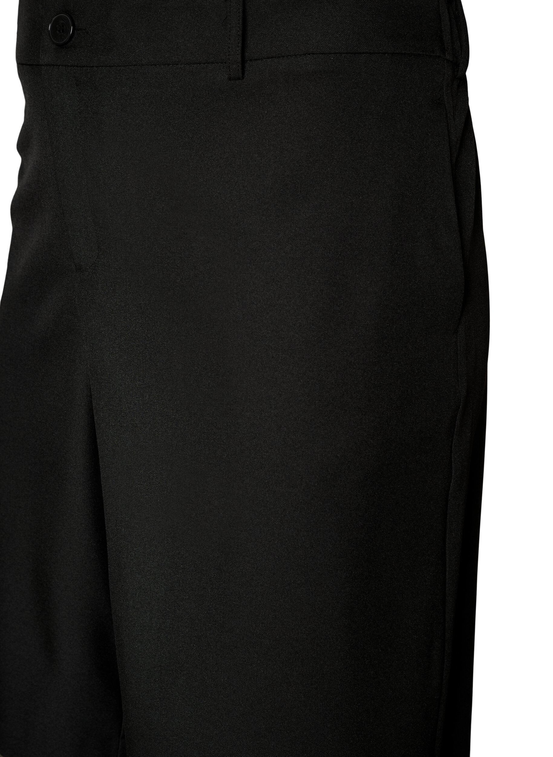 ZizziShort bermuda ample &agrave; taille haute, Noir, Packshot image number 2