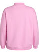Sweatshirt &agrave; col montant et manches longues, Rose, Packshot image number 1